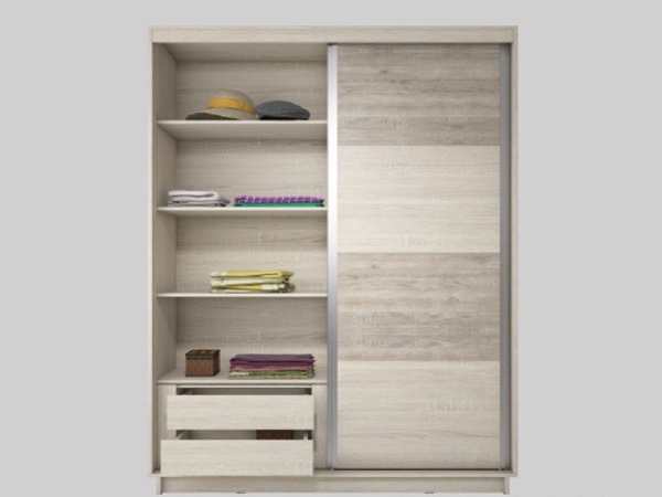 Шкаф-Купе Гринвуд Дуб Сонома (Ш-1200/1400/1600/2000 мм x В-2196 x Г-586 мм)