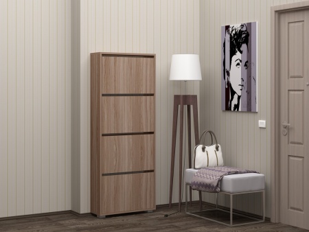 Обувница №3 Разные Цвета ЛДСП (Ш-650| В-1730 |Г-160)