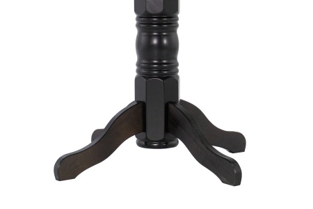 Стол обеденный раздвижной с овальной крышкой венге