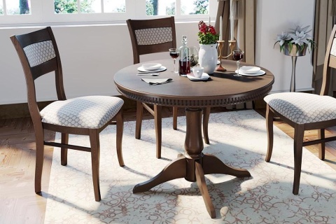 Стол обеденный «Орландо Т1» Раскладной/ Разные Цвета Д-900 мм x Ш-900 мм x В-750 мм