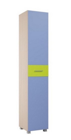 Шкаф-Пенал Одностворчатый Лайк (Ш-400 х В-2108 х Г-413 мм)